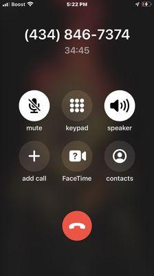 I ended the call at 42 minutes but this is their number from yelp and they never answered had me waiting for almost a hour to make a appt.