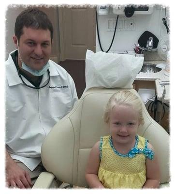 Madalee loves coming to see Dr. Tanner, and she is always a pleasure for all the staff.