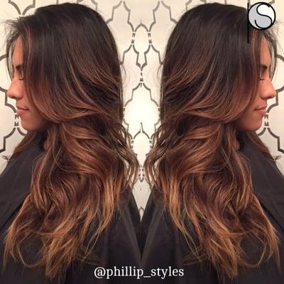 Balayage, Haircut and Style