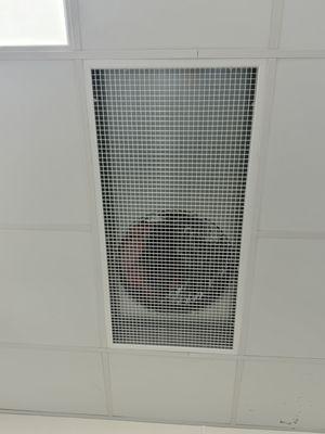 After picture Ceiling vent