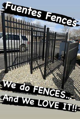 Looking for an attractive, yet long lasting design? 
Try our Aluminum fences!