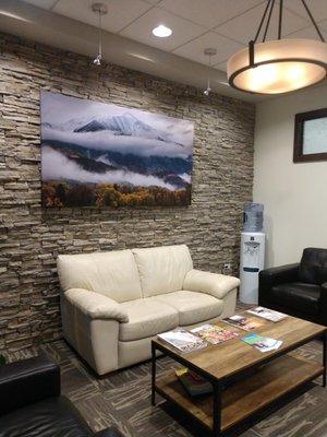 Waiting room and Mt Sopris