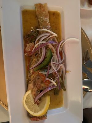 Whole Red Snapper