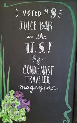 voted #8 juice bar in the US