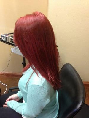 Ariel red!