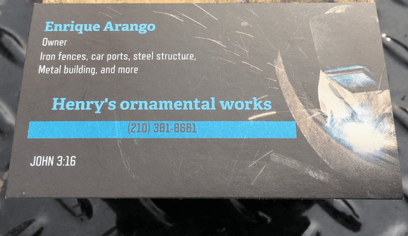 Henry's Ornamental works