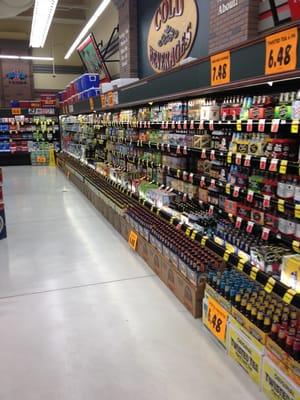 Beer aisle