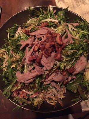 Duck confit salad