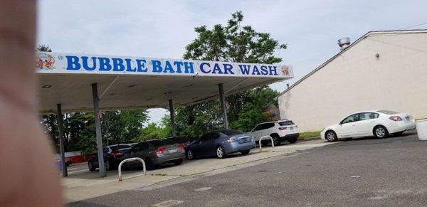 Bubble Bath Car Wash