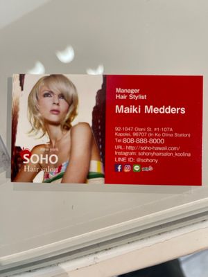 Soho Hair Salon - Ko Olina