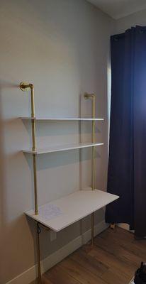 Hanging shelving