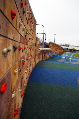 Rock Climbing Wall at Tarkington Park