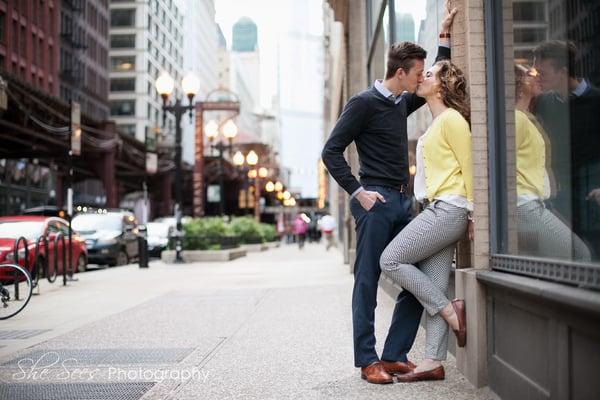 Urban Chicago Engagement Session