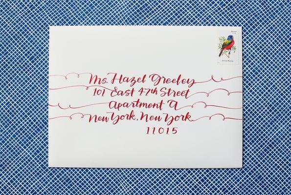 'greeley' envelope addressing