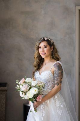 Beautiful Bride at Old Ranch CC Wedding Photography by PrinceWeddings.net