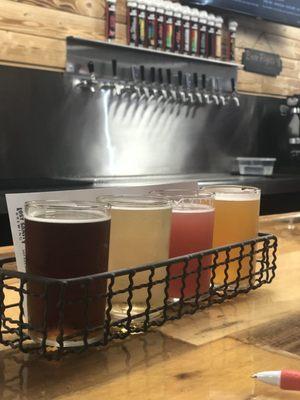 Beer flight $8