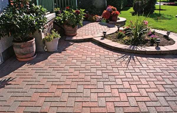 Paver Back Walkway