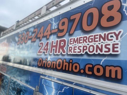 We have 24-hour emergency response.