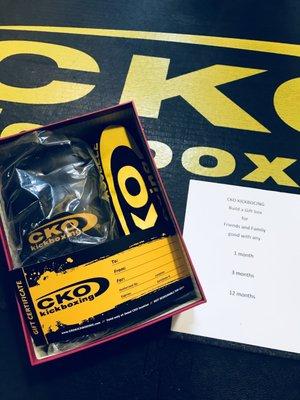 Just in time for the holidays  CKO KICKBOXING  Build a Gift Box. Something special for just any one!