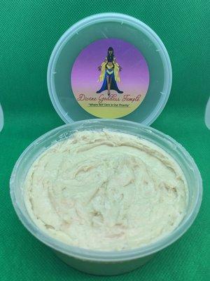 Natural handmade whipped Shea butter