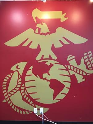 Our Eagle, Globe and Anchor. The emblem that makes our Marine Corps.