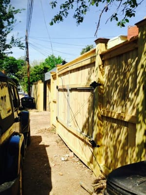 Fencing and gates off French street - NW DC