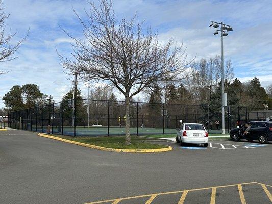 Basketball courts