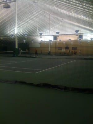 Inside Robinswood Tennis Center