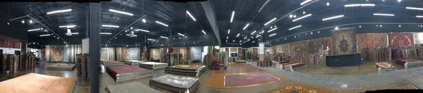 Showroom panoramic view