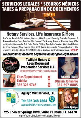 Twilight Notary & Legal Document Preparation Services