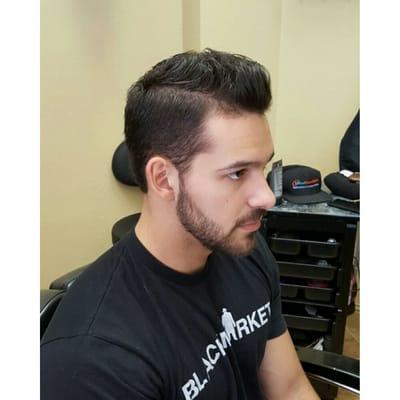 Men's cut and style