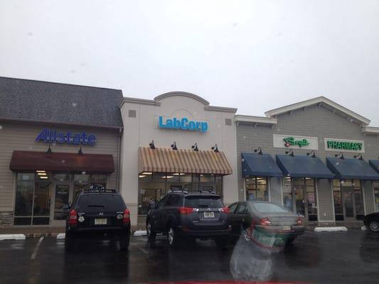 Storefront on a dreary January day