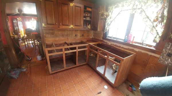 Kitchen cabinets