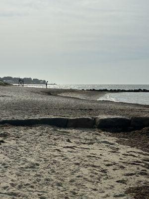 The public beach that is to the right of 338 Shore Rd., Falmouth