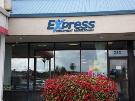 The Red Bluff Express Employment Professionals Office.