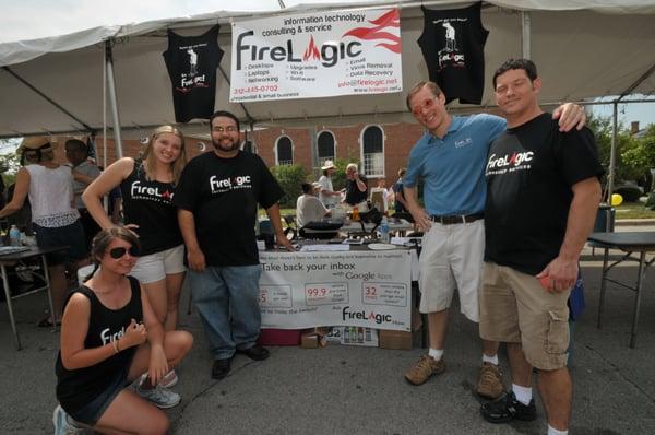 Team FireLogic at Taste of Park Ridge 2011