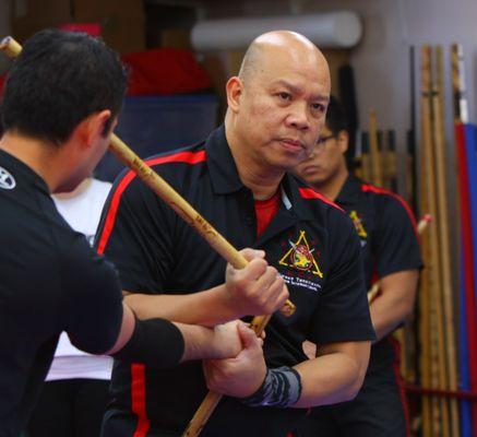 ARNIS, ESKRIMA & KALI fighting systems. Impact weapons training for self-defense and combatives.