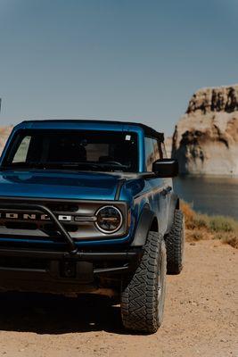 Velocity Blue Ford Bronco