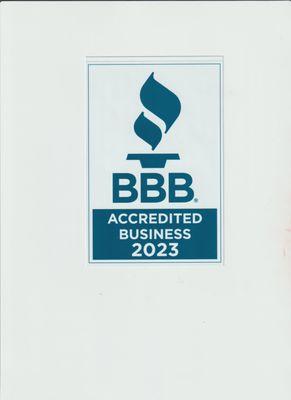 A+ Rating Better Business Bureau