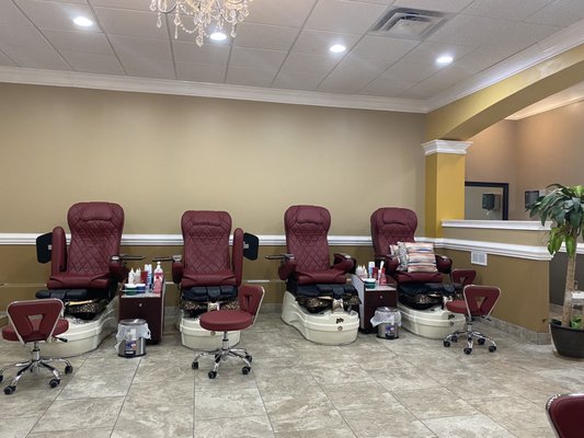 Pedicure chairs