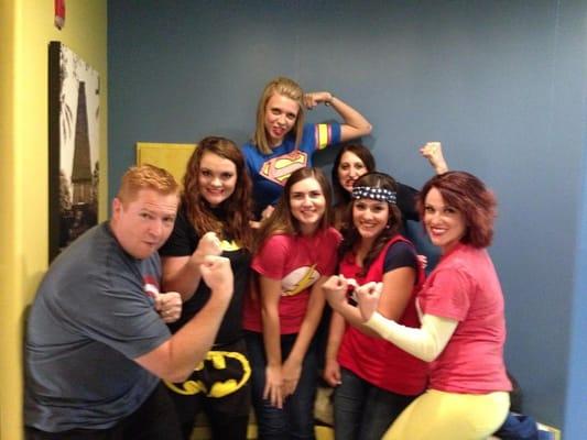 Super Hero Day at the office!