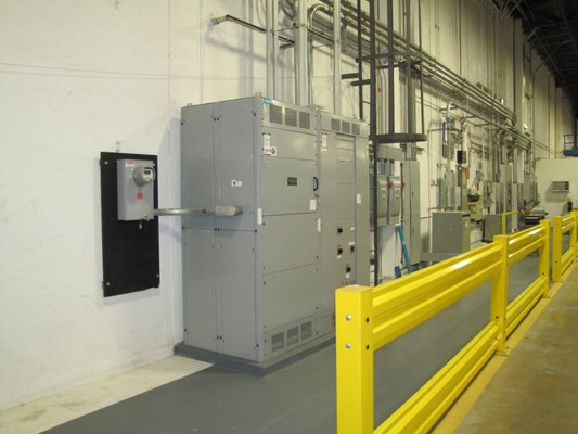 Distribution & Motor Control Center for Industrial Processing