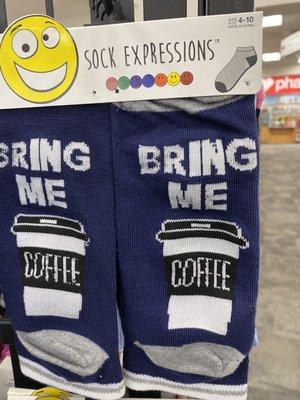 Fun socks.