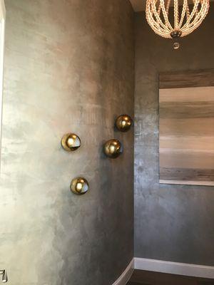 metallic plaster for 2017 Parade of Homes