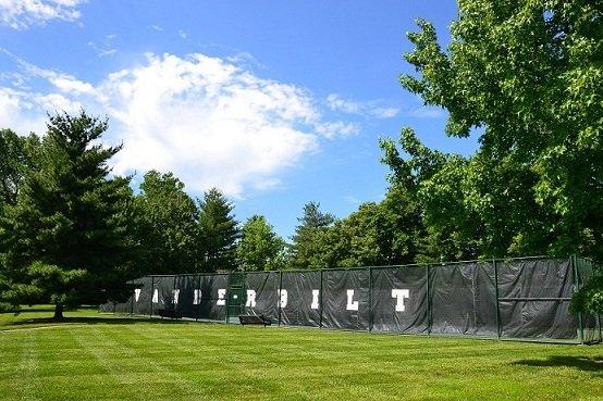 Resident tennis courts