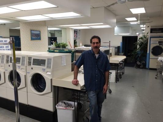 Best laundromat in Oneonta. This is Phil, the owner.