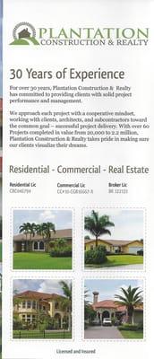 Plantation Construction & Realty