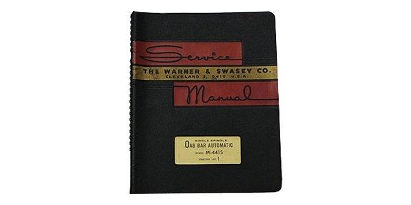 Warner & Swasey 0AB Automatic Service Manual