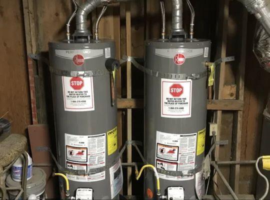 Hot water heaters