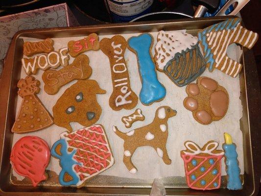 Pup cookies